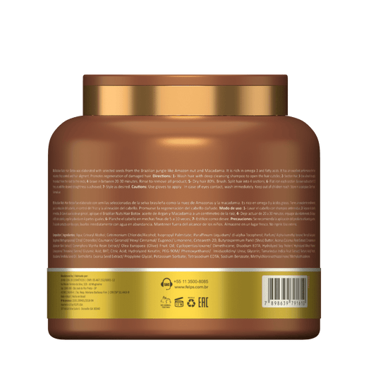 Felps Brazilian Nuts XBTX Hair Botox Straightening Smoothing Mask 35oz image 1