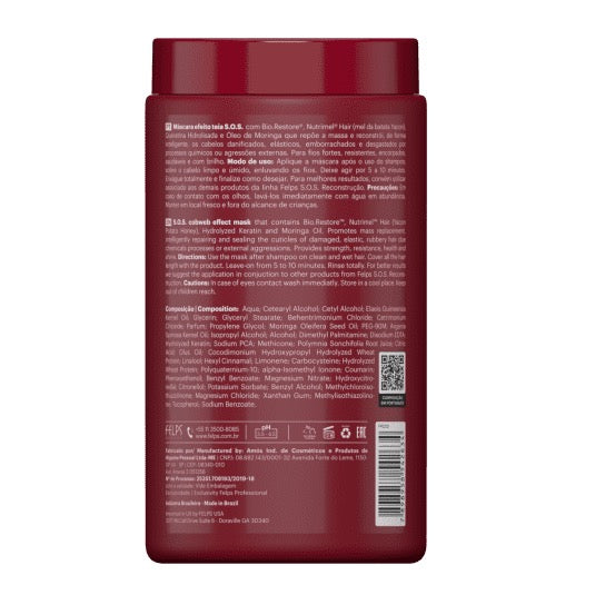 Felps SOS Recovery Reconstruction Hair Mask 35.3oz image 1