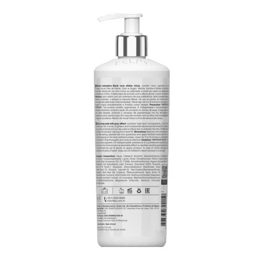 Felps Matizador Black Magic Clay 4K Gray Effect Mask Toner image 1