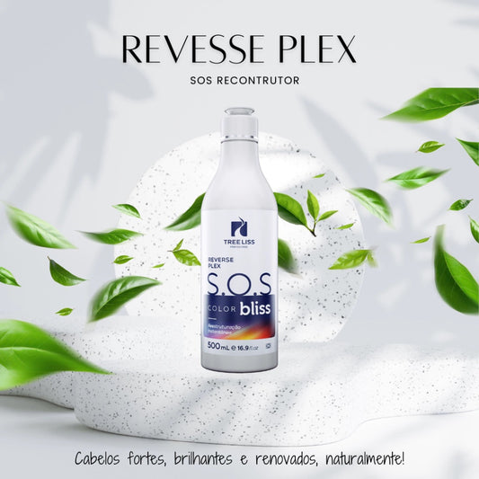 Tree Liss SOS Reverse Plex Reconstruction Hair Mask Color Bliss 16.9fl.oz image 1