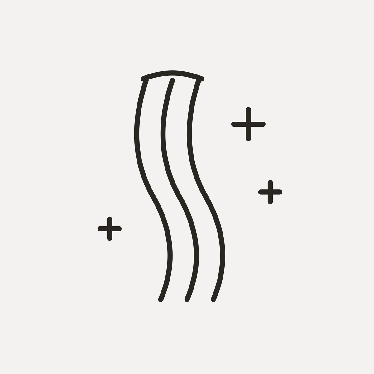 Hair botox — smooth hair icon