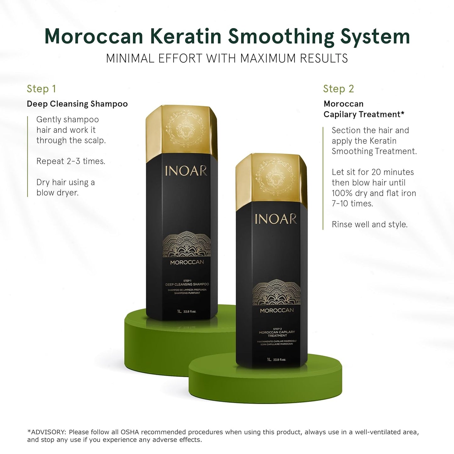INOAR Moroccan Keratin Smoothing Treatment image 5