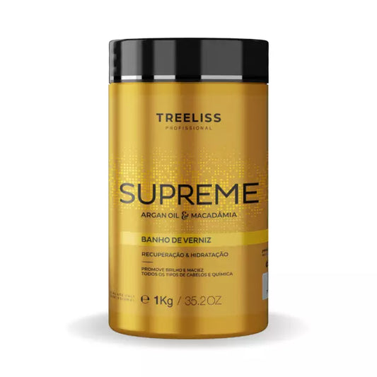 Tree Liss Banho de Verniz Supreme Shine Hair Mask 35oz image 0