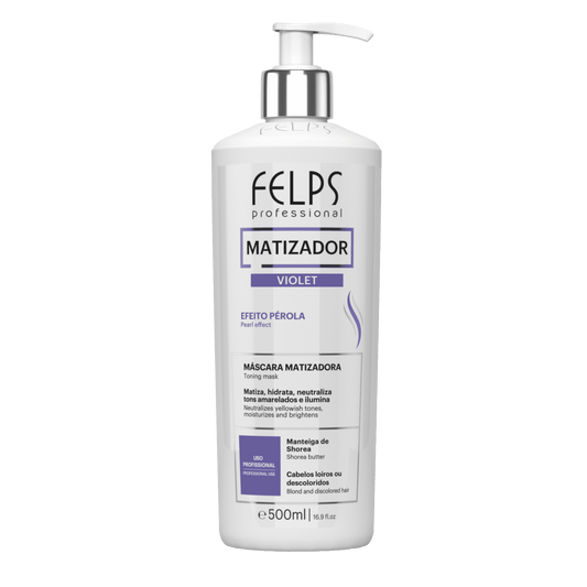 Felps Matizador Violet Magic Clay 4K Pearl Effect Mask 16oz image 0