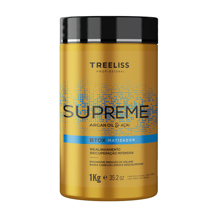 Tree Liss BTOX Matizador Supreme Hair Mask Treatment Botox Toner 35oz