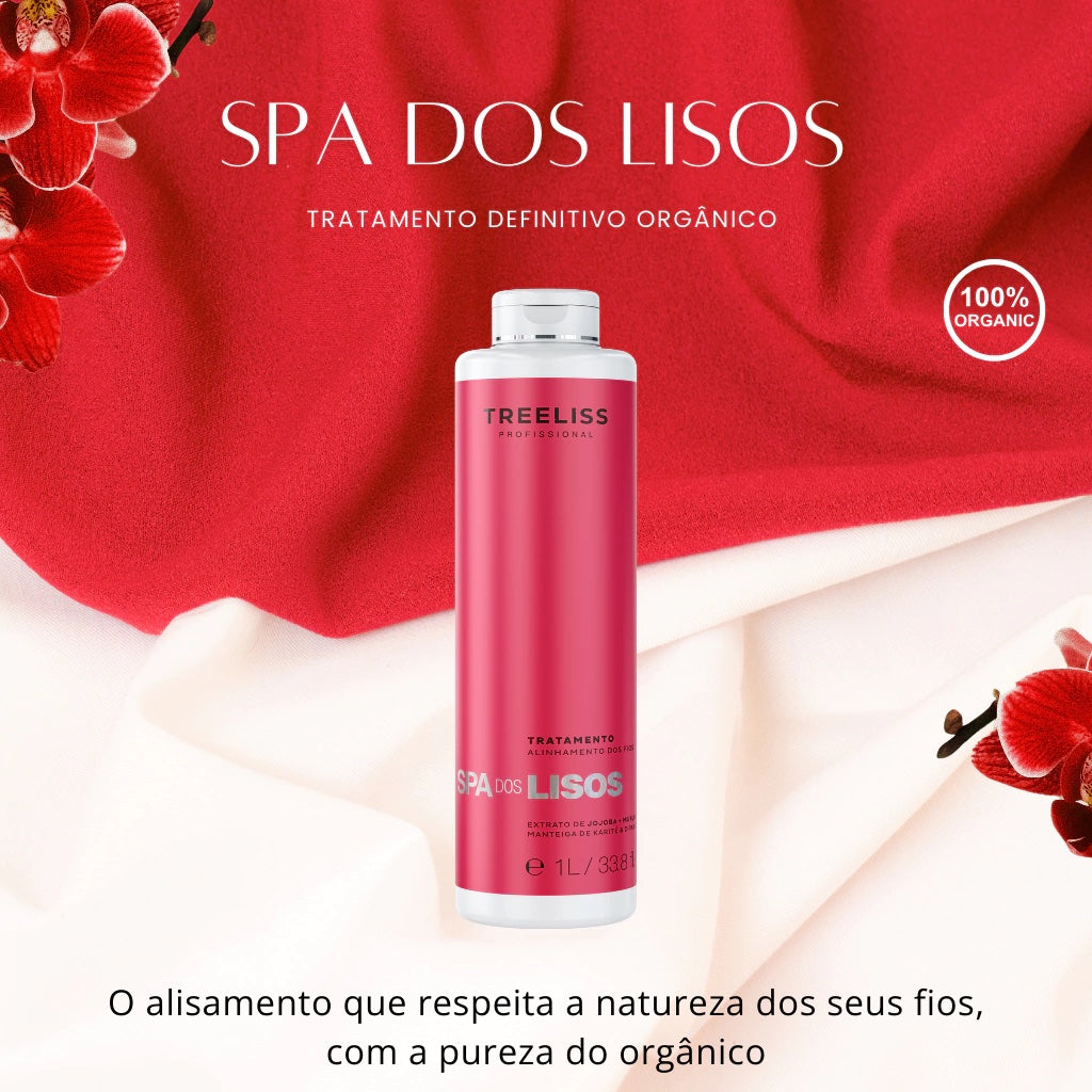 Tree Liss Spa dos Lisos 2-Step Straightening Kit 33oz image 2