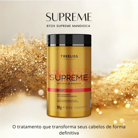 Tree Liss BTOX Mandioca Supreme Mask Treatment Botox Anti-Frizz Reduce Volume