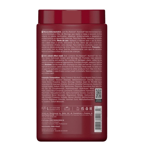 Felps SOS Recovery Reconstruction Hair Mask 35.3oz image 1