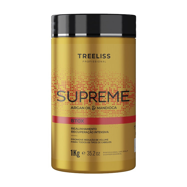 Tree Liss BTOX Mandioca Supreme Mask Treatment Botox Anti-Frizz Reduce Volume