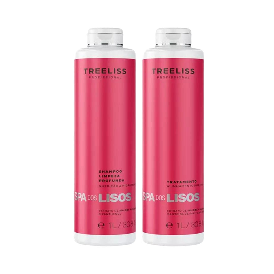 Tree Liss Spa dos Lisos 2-Step Straightening Kit 33oz image 0