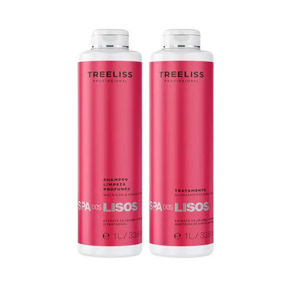 Tree Liss Spa dos Lisos 2-Step Straightening Kit 33oz image 0