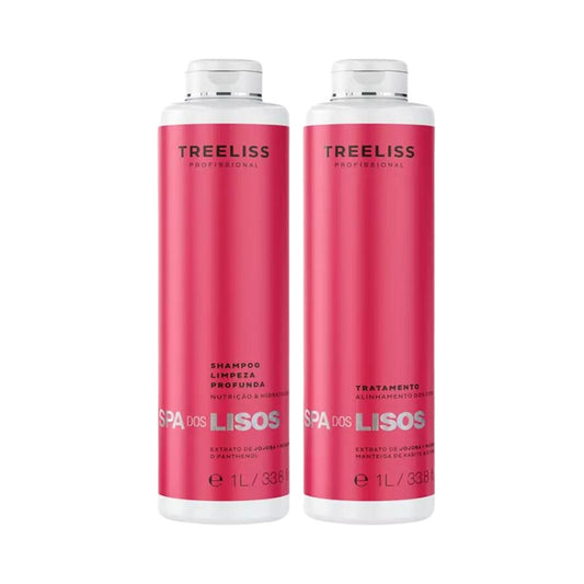 Tree Liss Spa dos Lisos 2-Step Straightening Kit 33oz image 0
