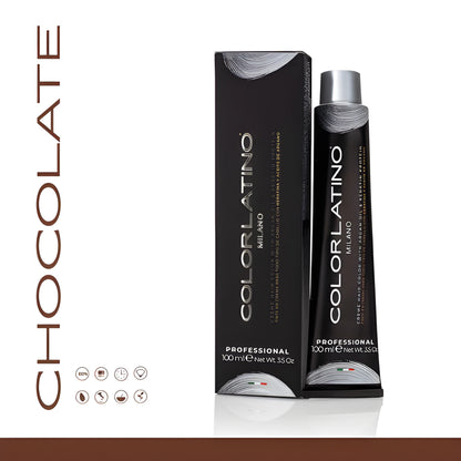 Colorlatino Milano Permanent Color Cream — Chocolate