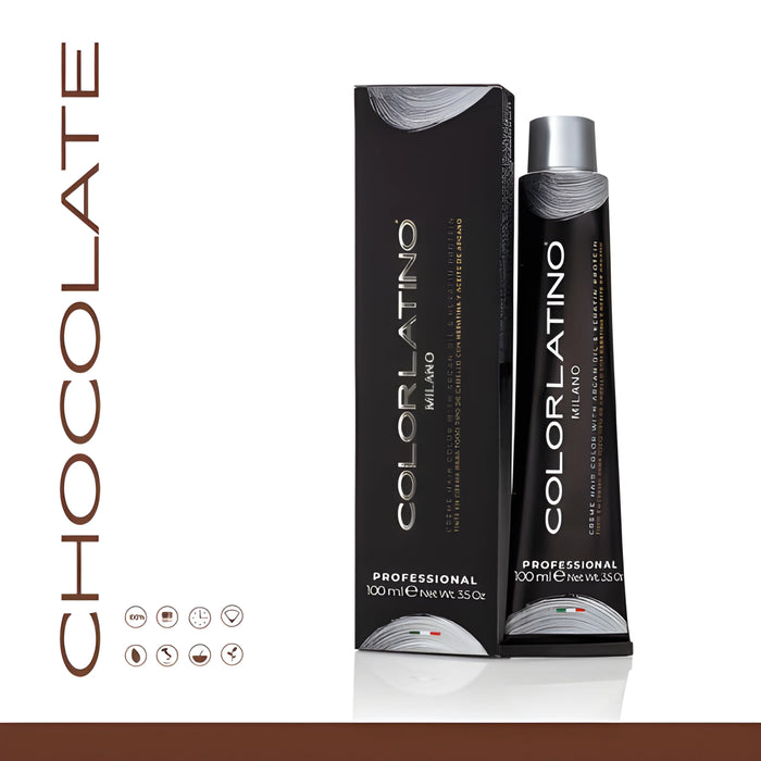 Colorlatino Milano Permanent Color Cream — Chocolate
