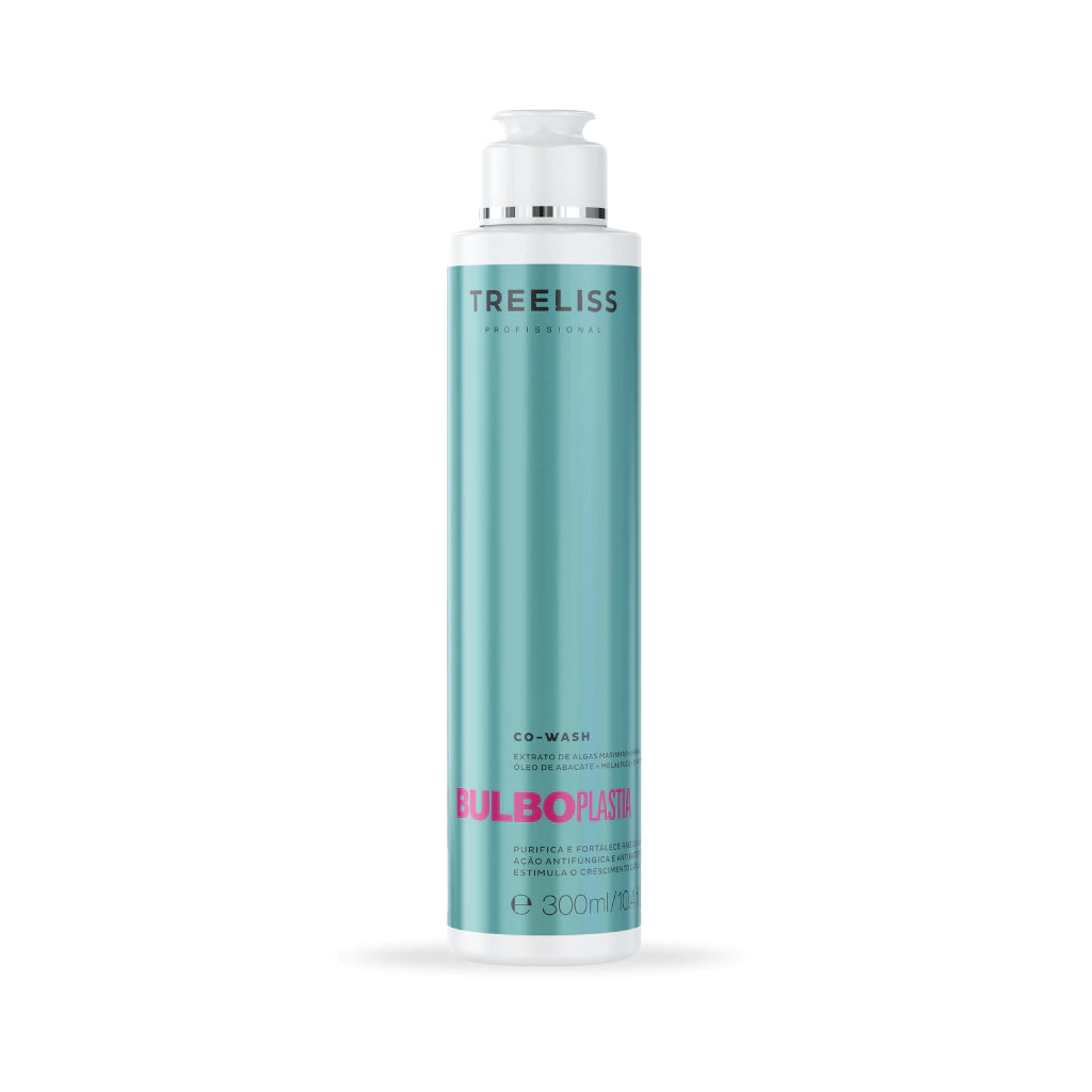 Tree Liss Bulboplastia Growth & Anti-Hair-Loss Kit — Exfoliating Shampoo 10.1oz, Co-Wash Conditioner 10.1oz & Scalp Tonic 5.1oz