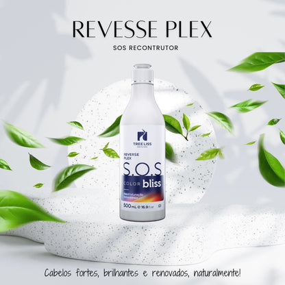 Tree Liss SOS Reverse Plex Reconstruction Hair Mask Color Bliss 16.9fl.oz image 1