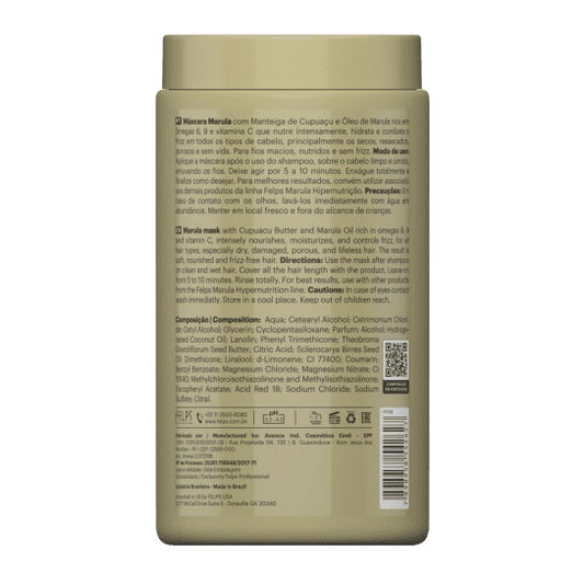 Felps Marula Hipernutrion Hair Mask 35.3oz image 1