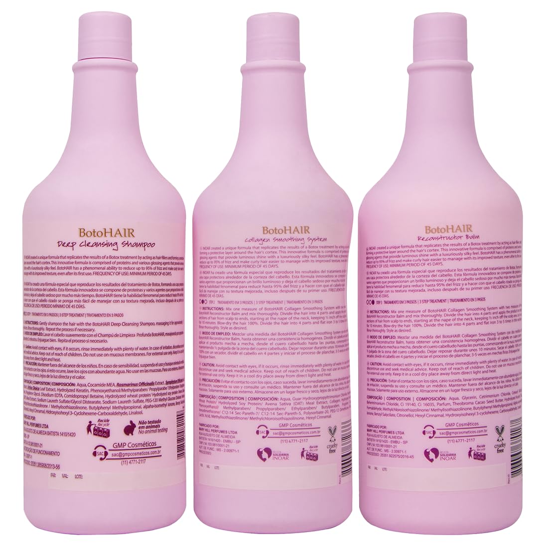 INOAR BotoHair Treatment (3 x 1L) image 3