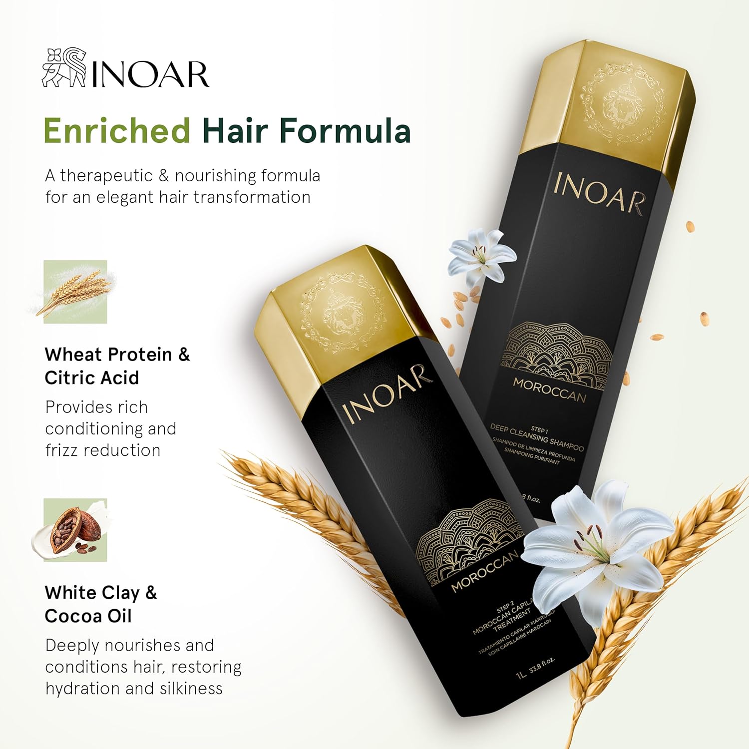 INOAR Moroccan Keratin Smoothing Treatment image 4