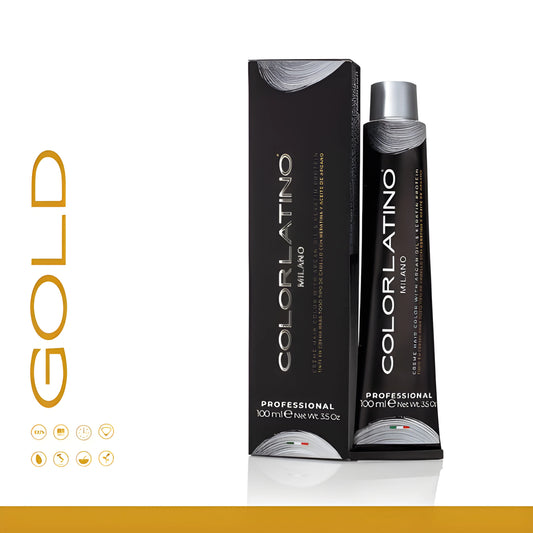 Colorlatino Milano Permanent Color Cream — Gold