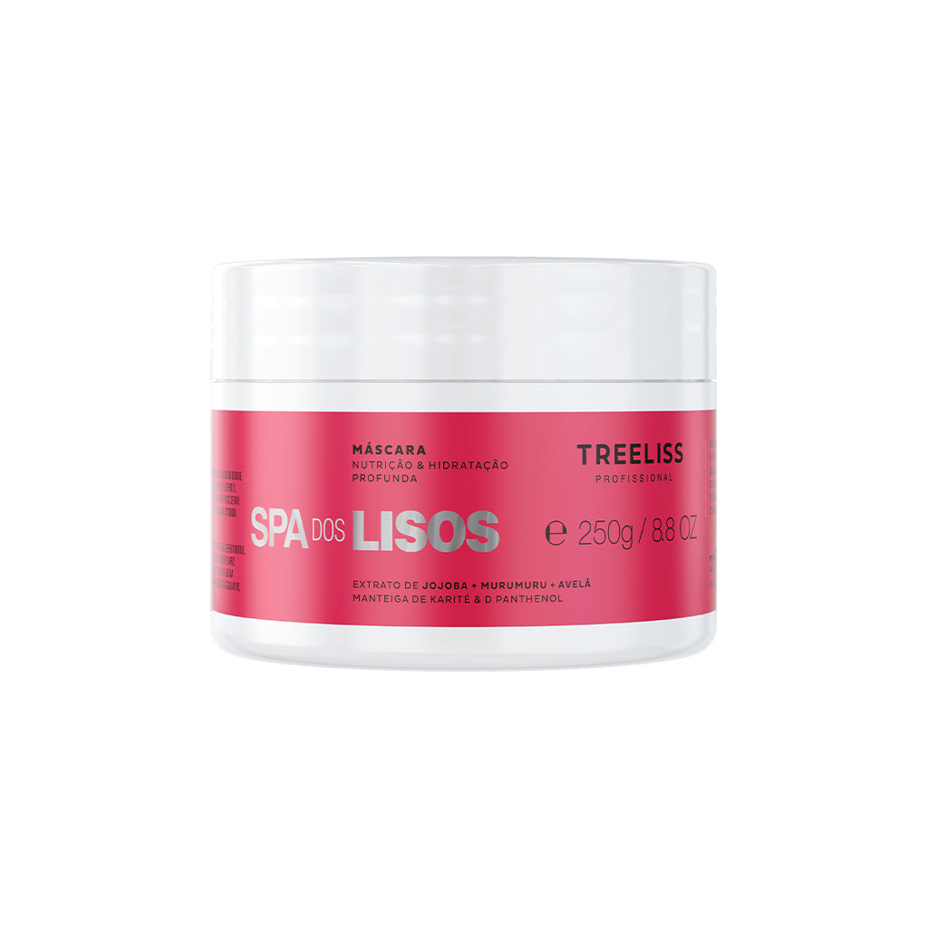 Tree Liss Spa dos Lisos Home Care Kit — Shampoo 10.1oz, Mask 8.8oz & Aminomix Finishing Spray 2oz