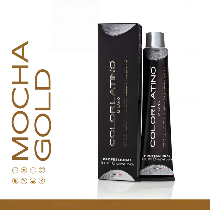 Colorlatino Milano Permanent Color Cream — Mocha Gold