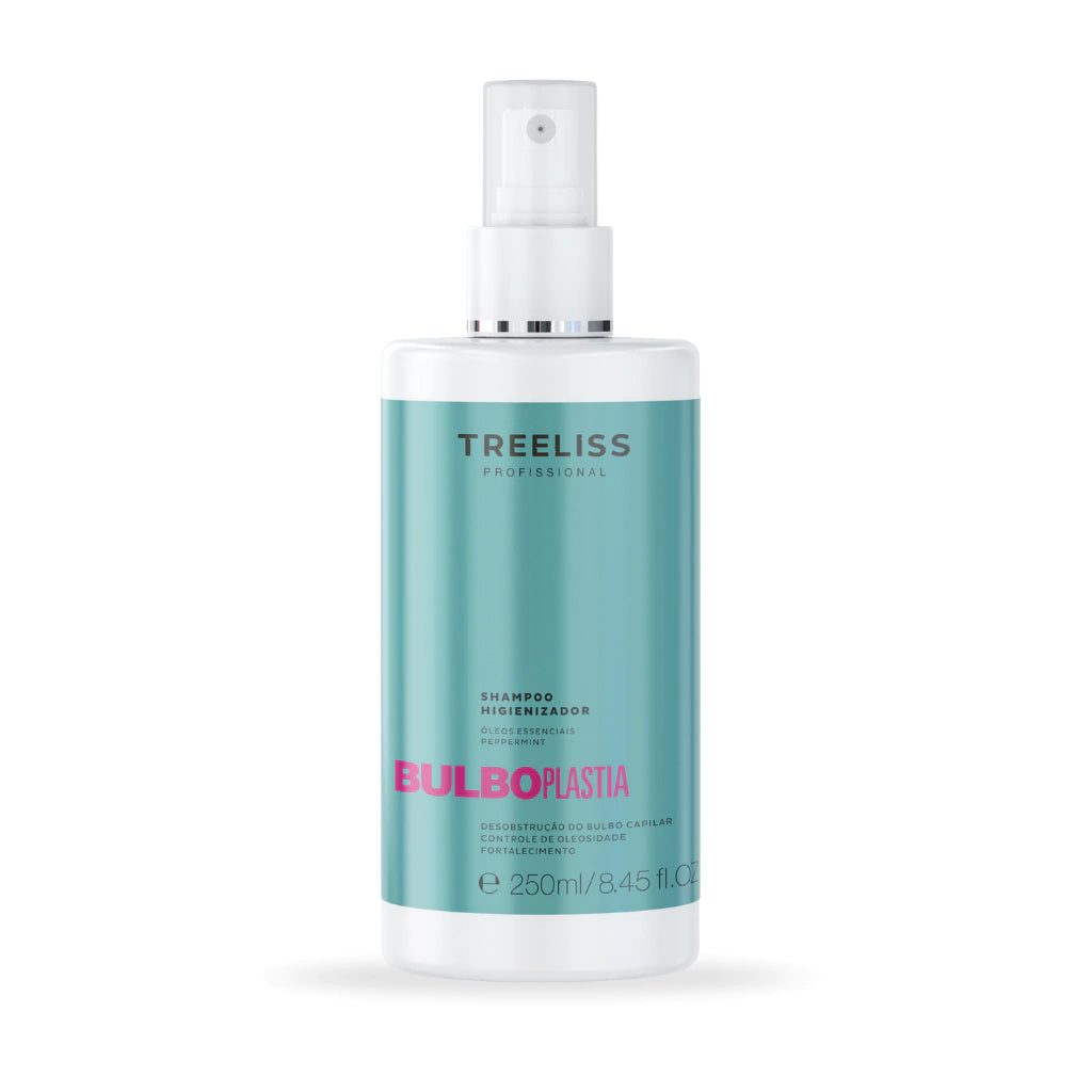 Tree Liss Bulboplastia Oil Control Scalp Kit — Pre-Wash Purifying Shampoo 8.4oz, Co-Wash Conditioner 10.1oz & Scalp Treatment 10.1oz