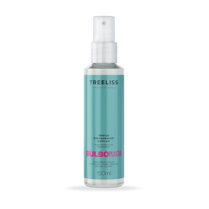 Tree Liss Bulboplastia Growth & Anti-Hair-Loss Kit — Exfoliating Shampoo 10.1oz, Co-Wash Conditioner 10.1oz & Scalp Tonic 5.1oz