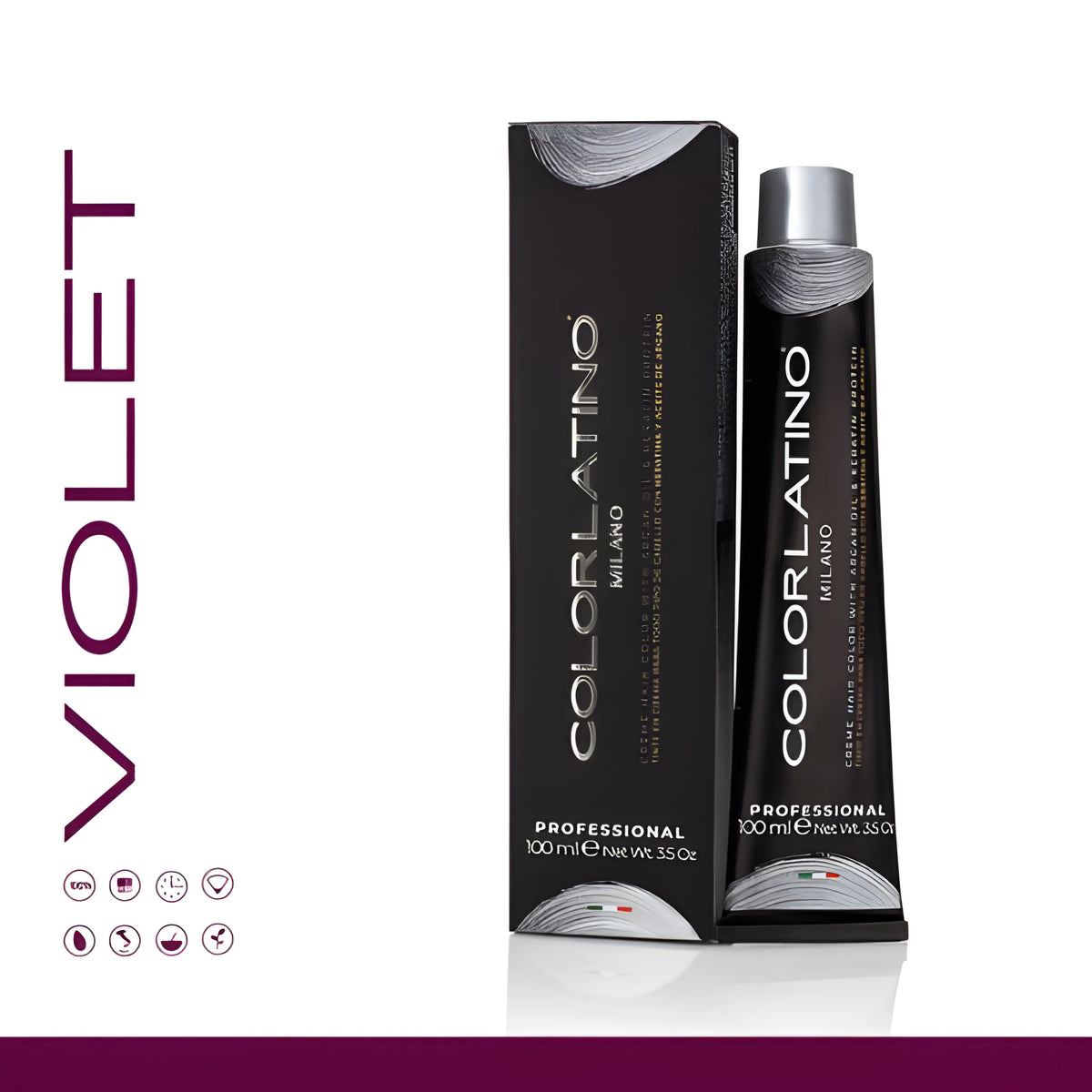 Colorlatino Milano Permanent Color Cream — Violet